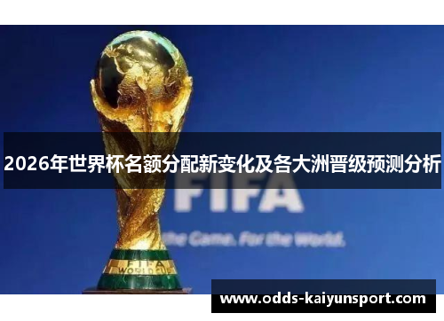 2026年世界杯名额分配新变化及各大洲晋级预测分析